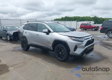 2024 Toyota Rav4 Hybrid Se из США, поврежденный, VIN 4T3T6RFV1RU171173